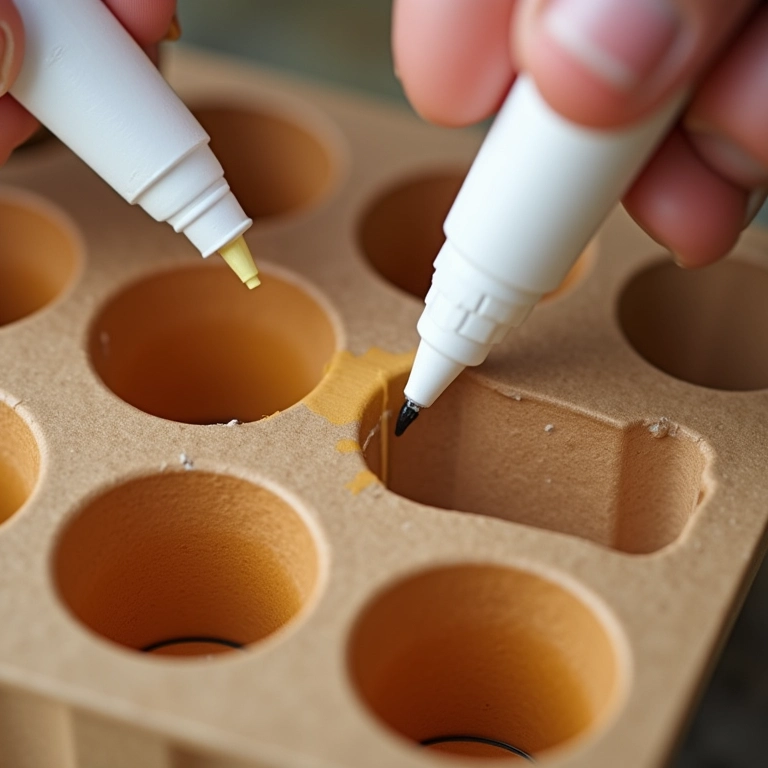 A melhor cola para panelinhas de papelão.