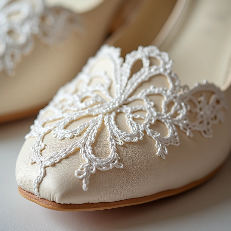 Almofada com aplicações de renda para debutante.