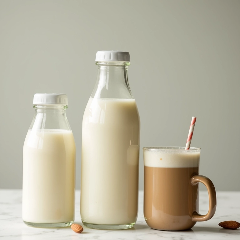 Comparativo de diferentes tipos de leite para Toddy.