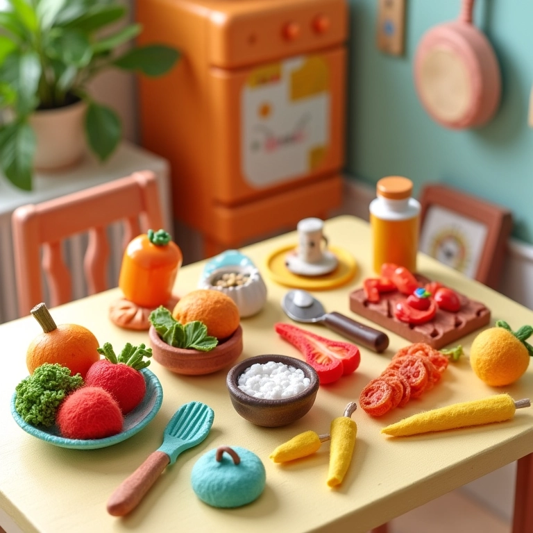 Ideias criativas para panelinhas de brinquedo.