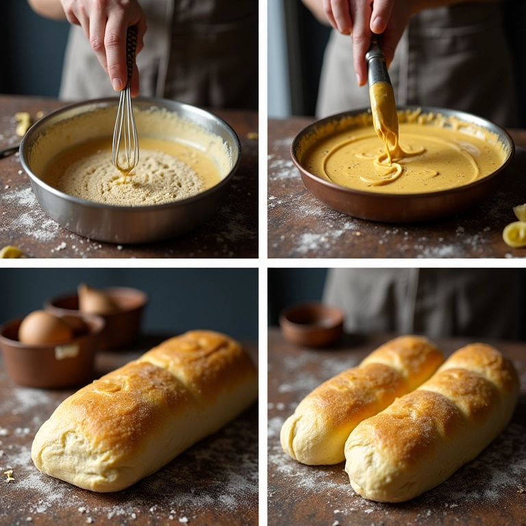 Passo a passo do preparo do Bolo Prestígio.