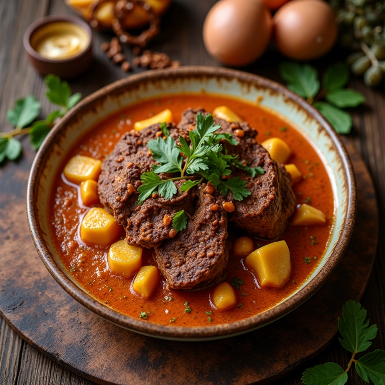 Pato no Tucupi, prato tradicional da culinária paraense.
