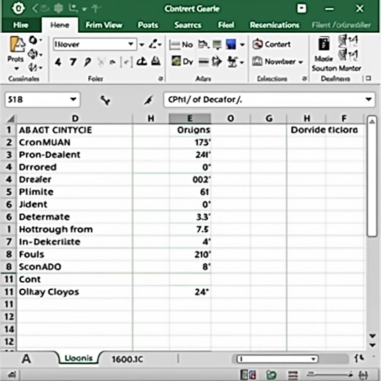 Planilha facilitadora para cálculos no Excel.