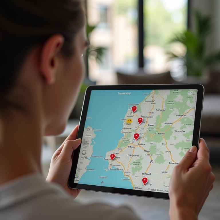Rastreando iPhone com o aplicativo Buscar (Find My).