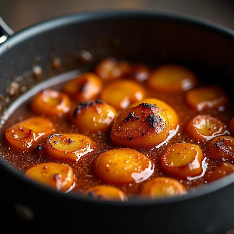 Toddy queimado no fundo da panela.