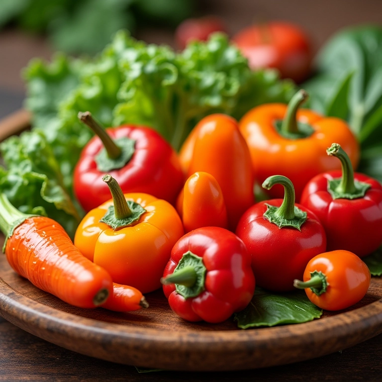 Variedade de legumes cozidos a vapor, com textura e aparência preservadas.