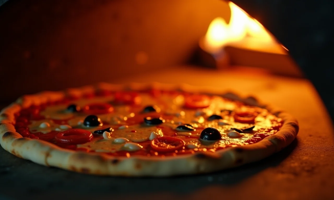 A importância da temperatura do forno para uma pizza perfeita.