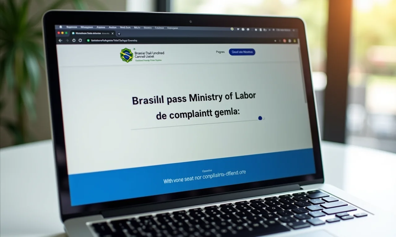 Acesse o canal de denúncias do Ministério do Trabalho online.