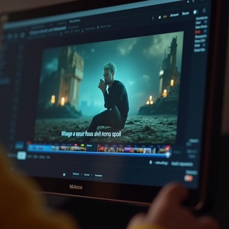 Adicionando legendas em vídeo.