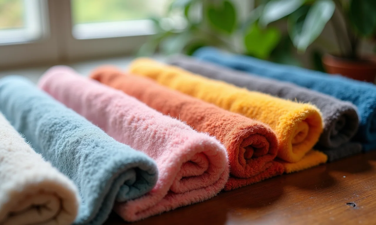 Amostras de tecidos macios e quentinhos em diversas cores e texturas.