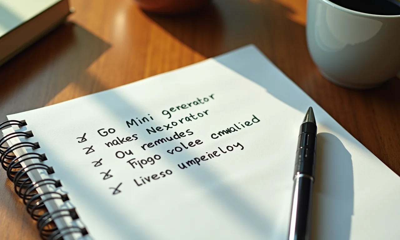 Anotações importantes sobre o mini gerador de energia.