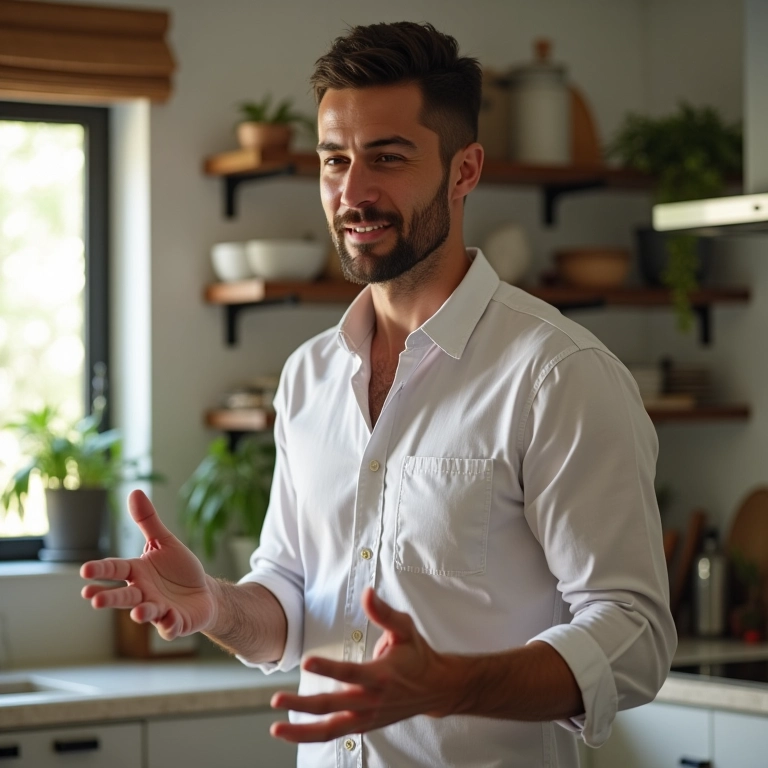 Arquiteta dando dicas sobre desidratação de alimentos.