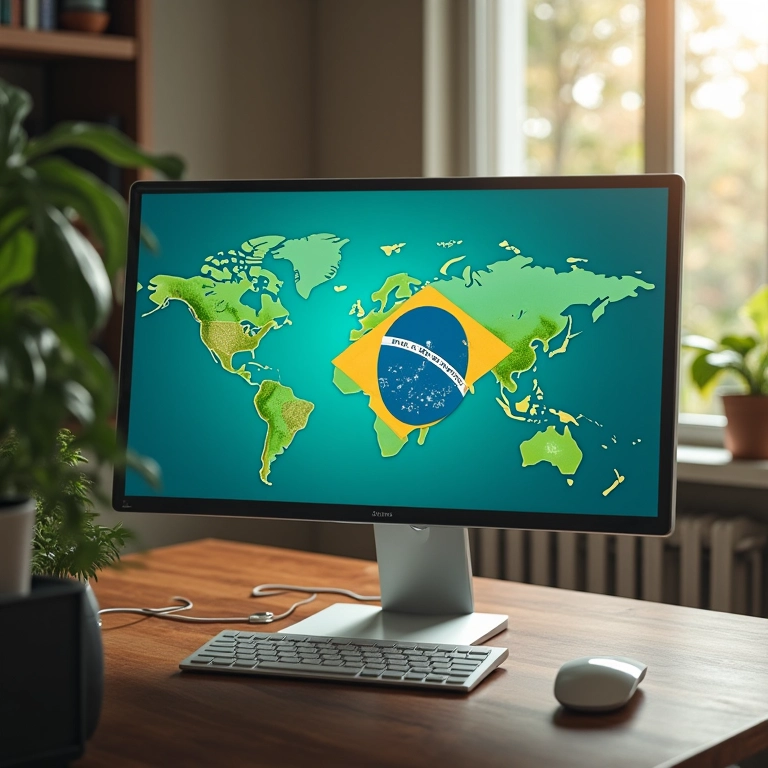 Atualizando o sistema de um celular Android.