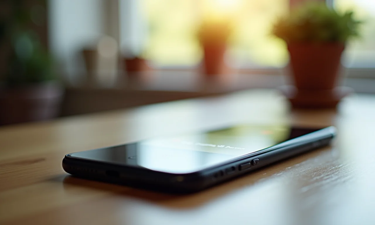 Aviso de superaquecimento no celular.