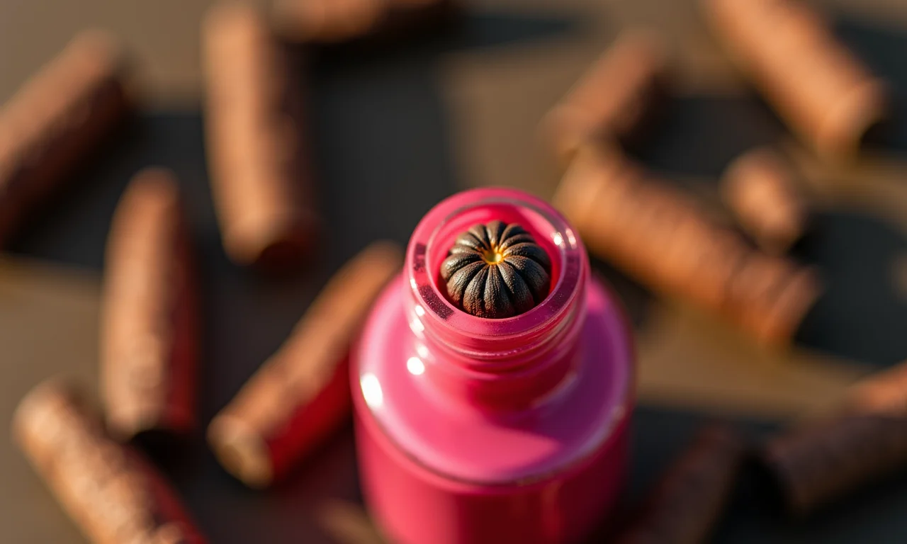 Base fortalecedora de unha com cravo da índia.