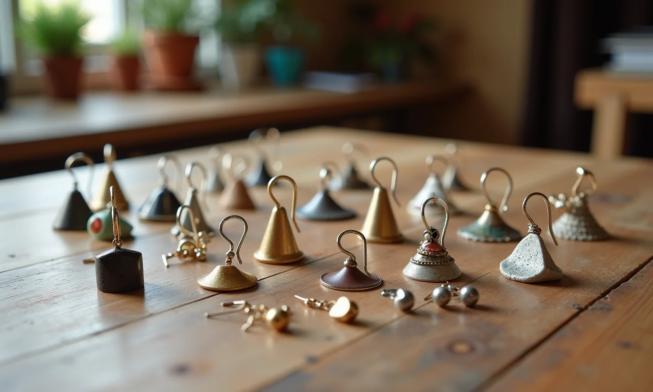 Bases de brinco de qualidade para artesanato.