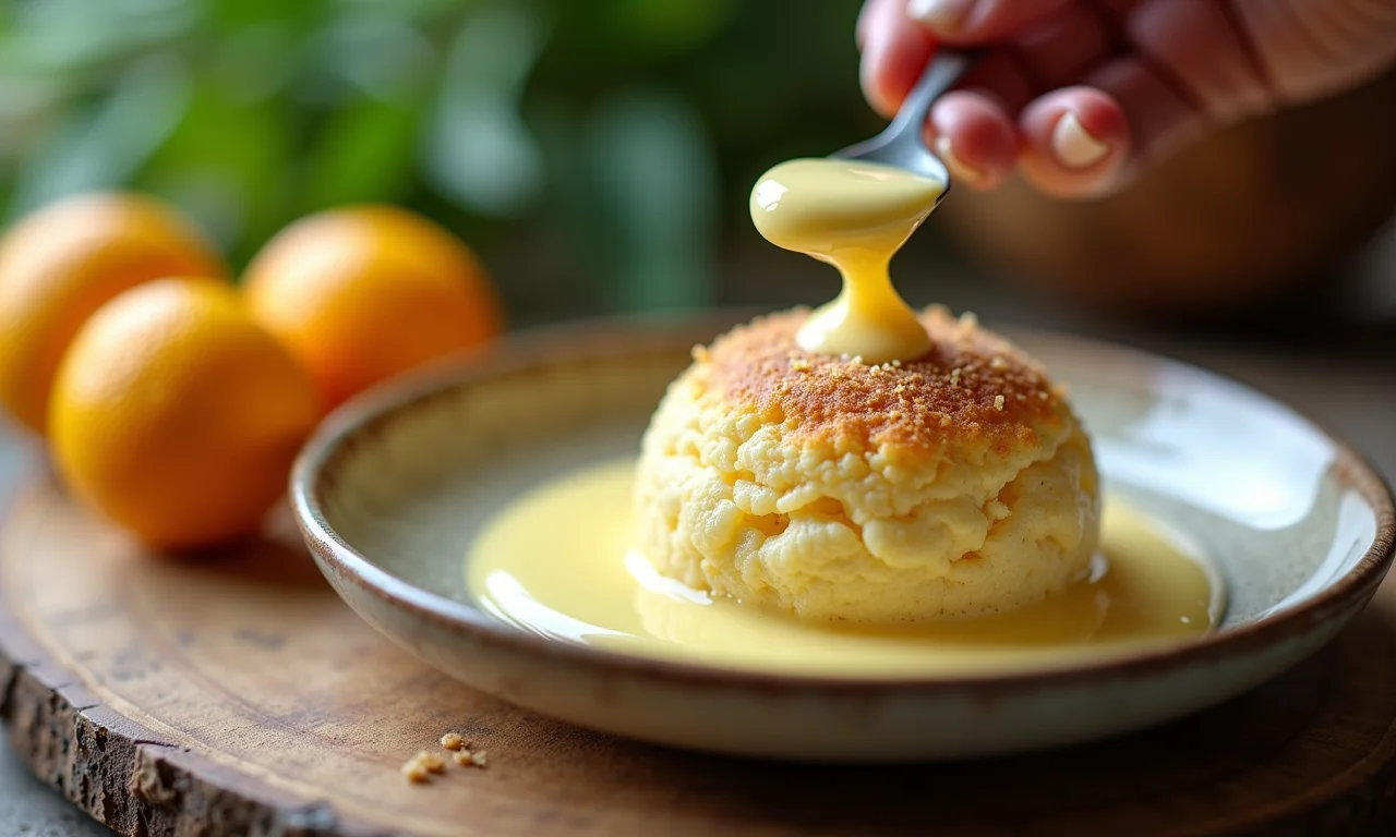 Beijinho vegano sendo preparado.