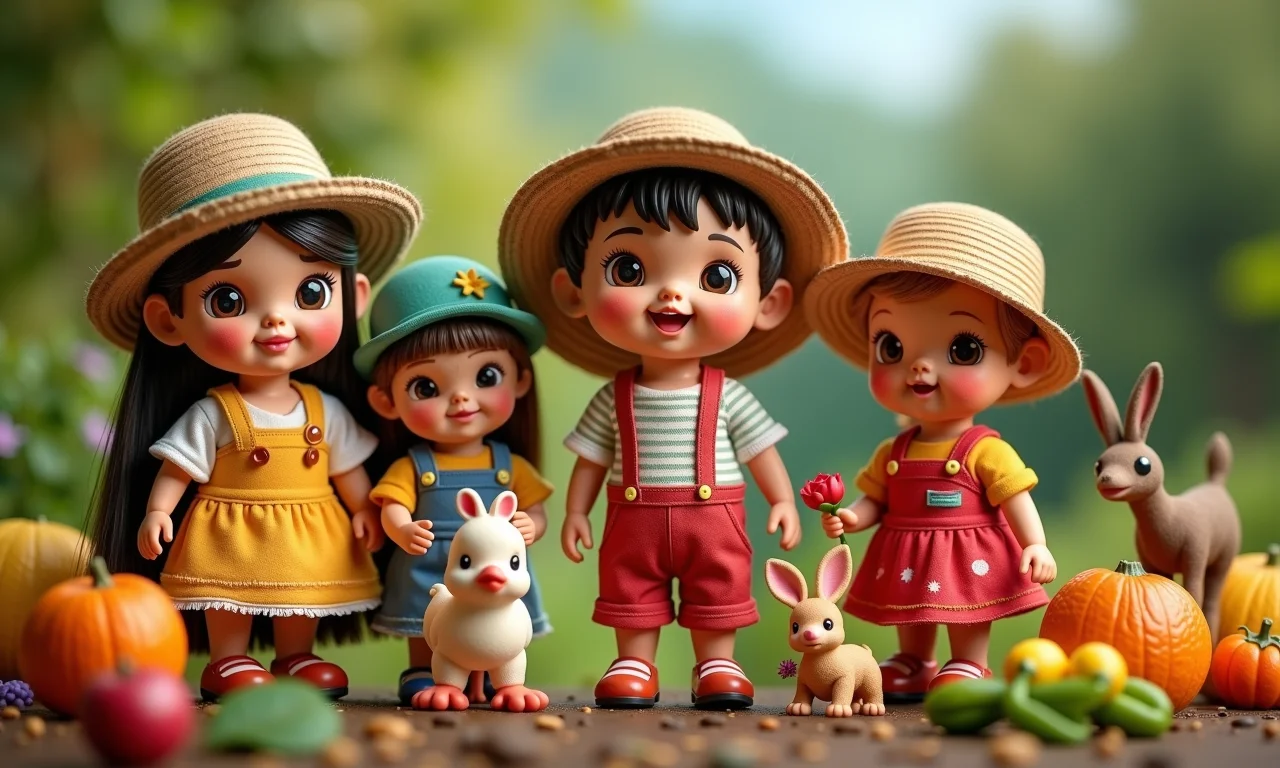 Bonecos da Galinha Pintadinha baratos.