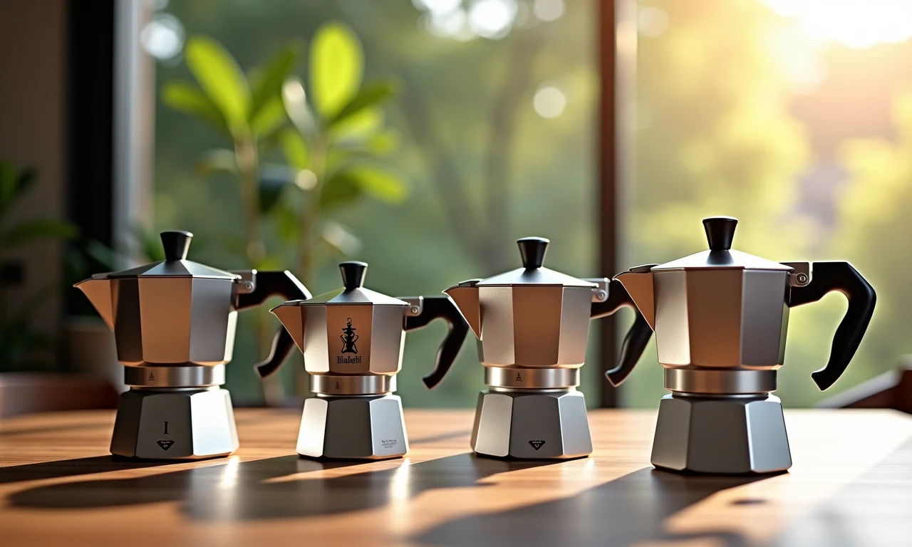Cafeteiras Italianas Moka Express da Bialetti.