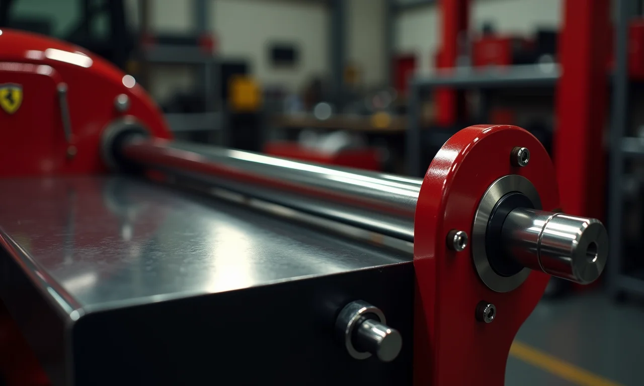 Calandra manual da Ferrari, uma opção robusta e durável.