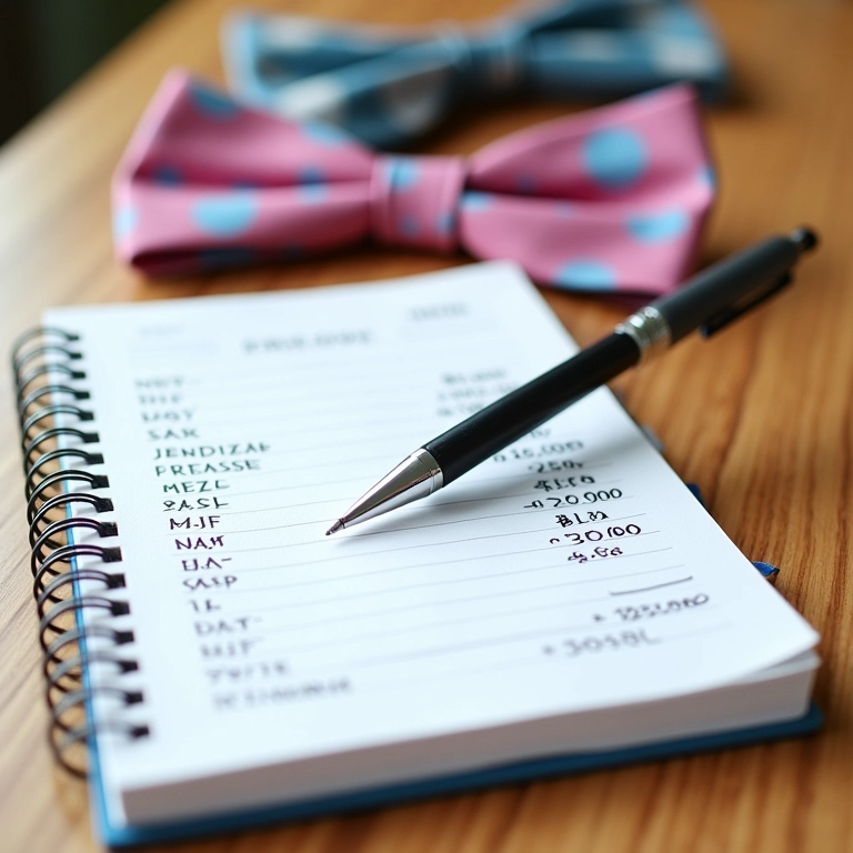 Calculando o preço de venda de laços e gravatas para pet shop.