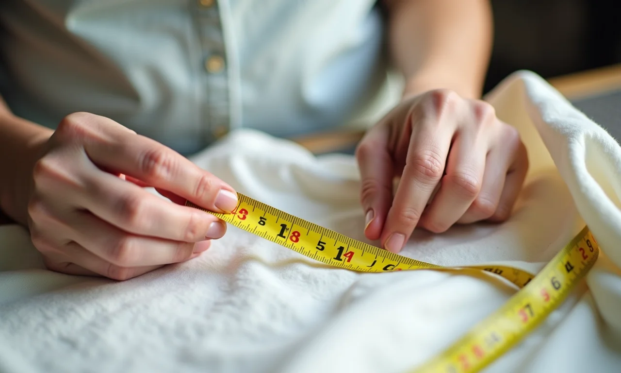 Calculando o tamanho do tecido para a cúpula do abajur.