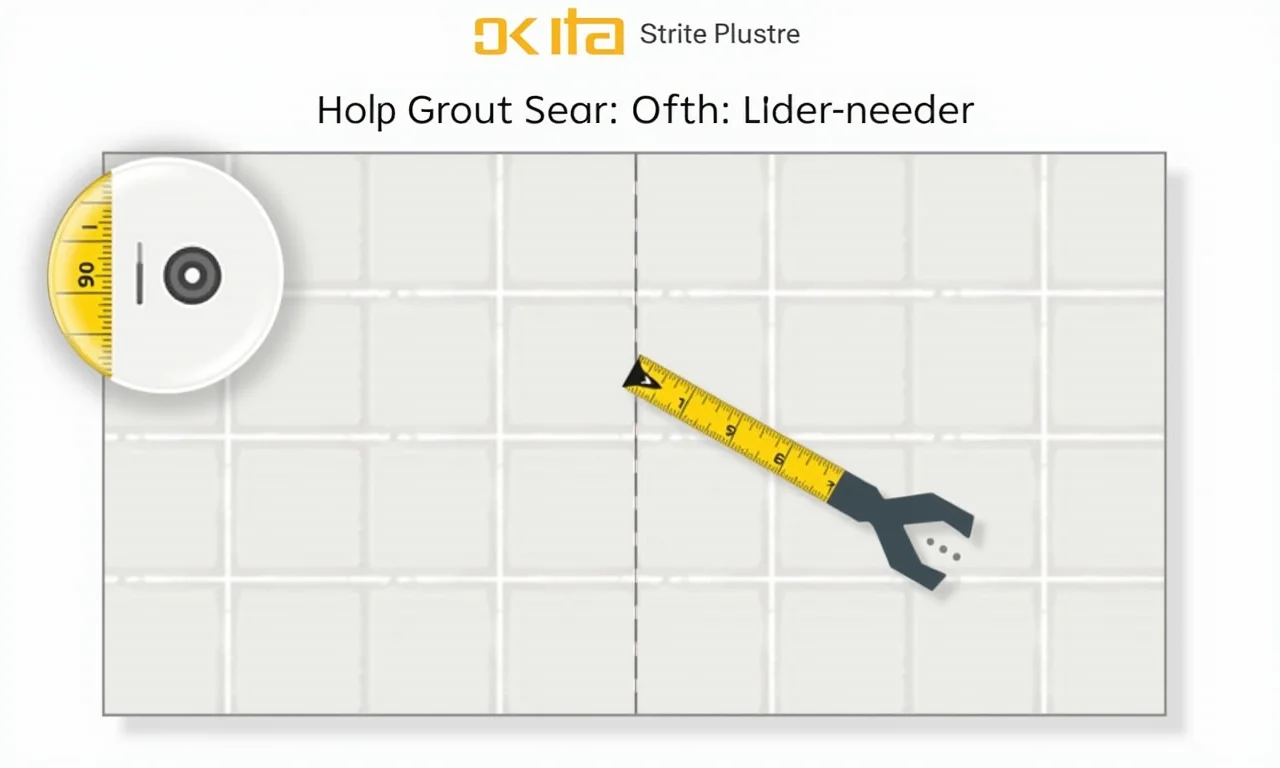 Cálculo da quantidade de graute por metro quadrado.
