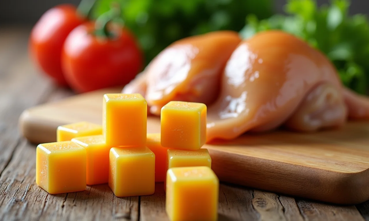 Caldo de Galinha Knorr realçando o sabor da torta.