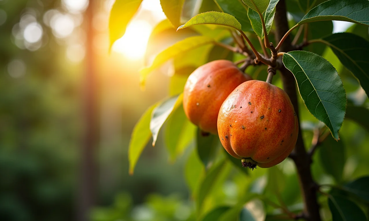 Cambuci produzindo frutos.