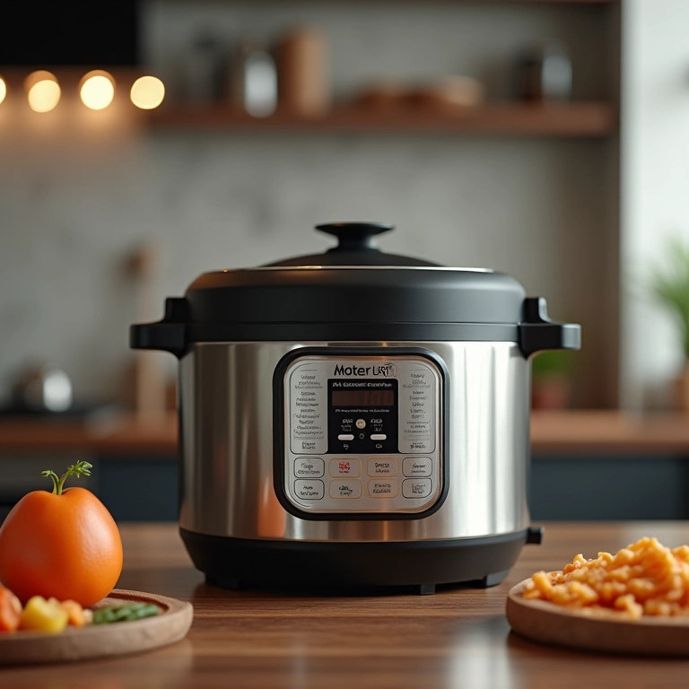 Canjica cremosa na panela de pressão elétrica Midea.