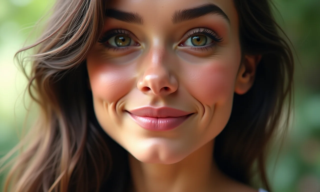 Caricatura destacando traços marcantes de uma pessoa.