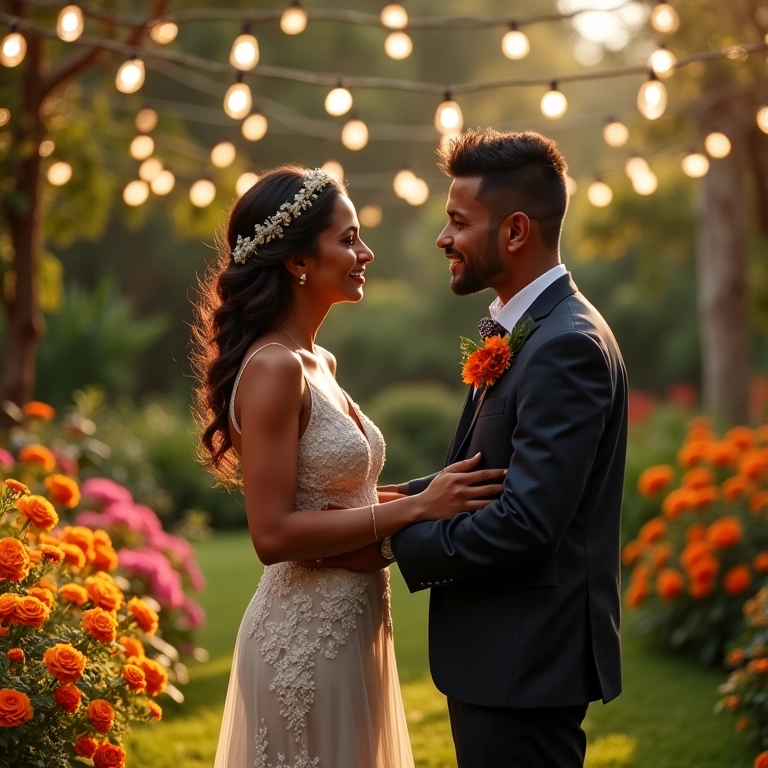 Casamento em local aconchegante e charmoso.