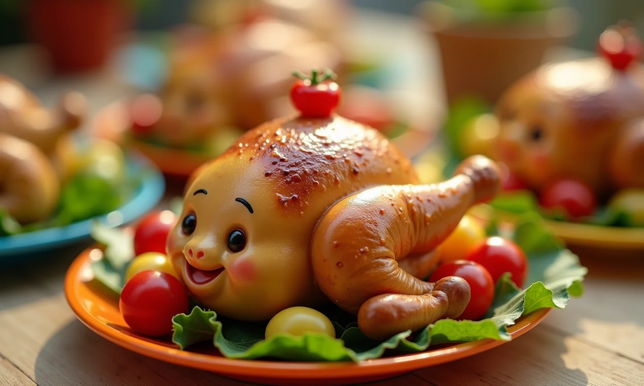 Centro de mesa personalizado com o nome da criança.