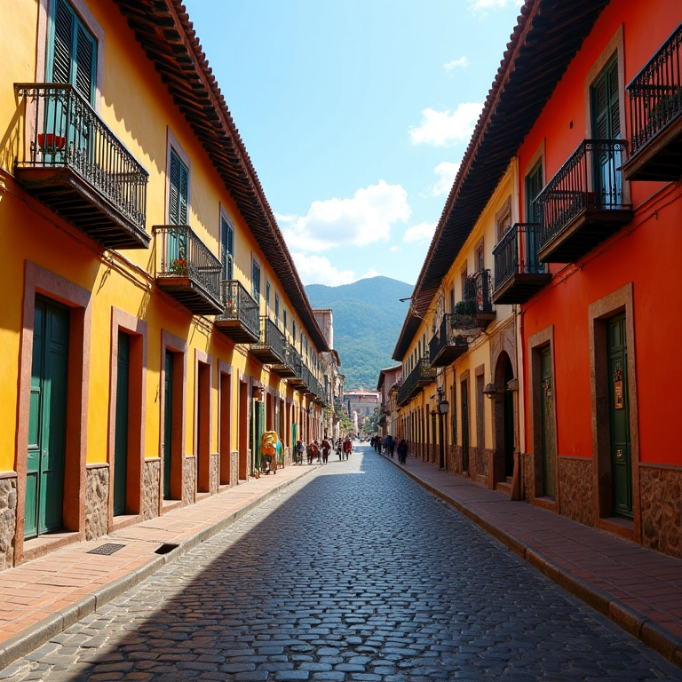 Centro histórico de cidade no Sudeste do Brasil.