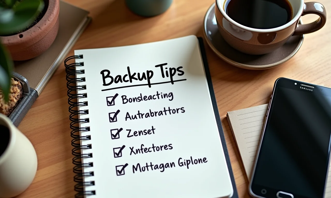 Checklist com dicas para um backup perfeito do Samsung J5.