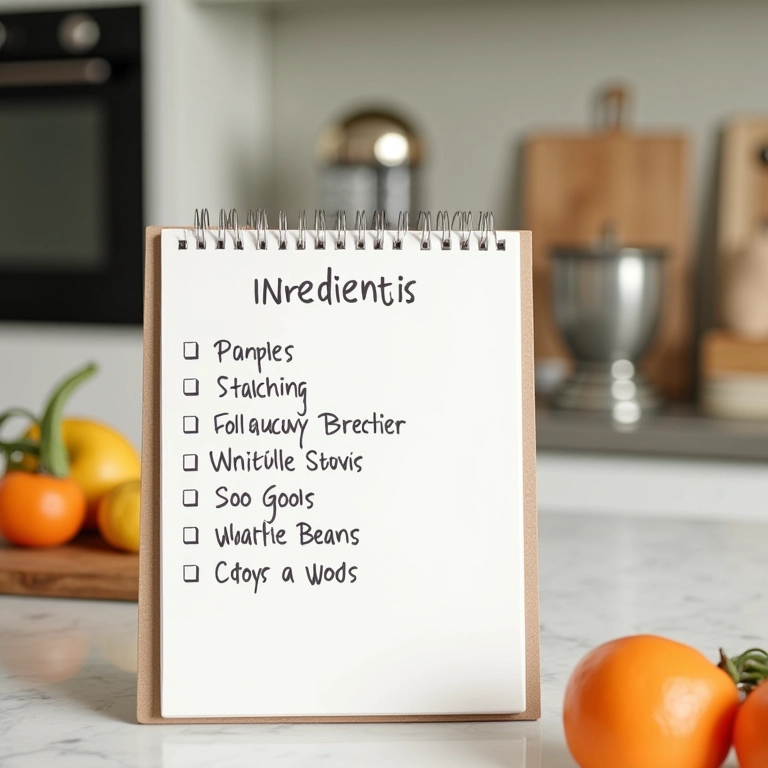 Checklist para cozinhar feijão branco.