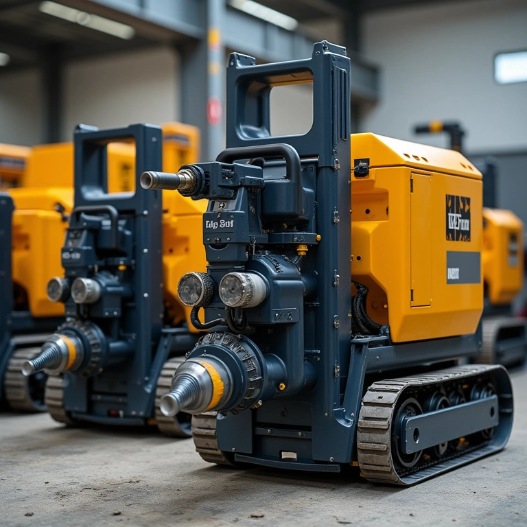 Coletores de pó profissionais para furadeira com diferentes modelos.