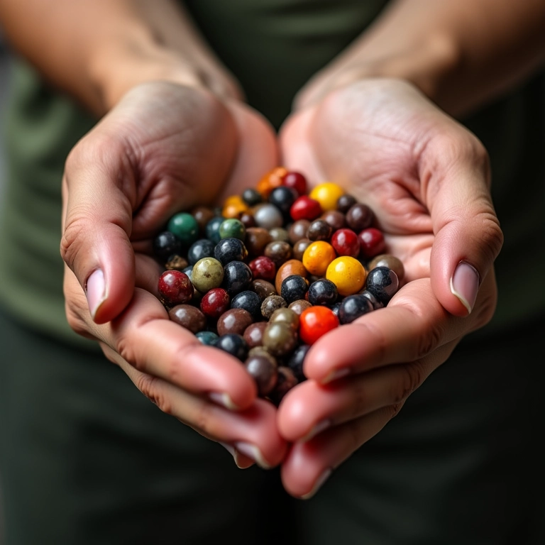 Combinações incríveis de cores para pulseiras de pedras.