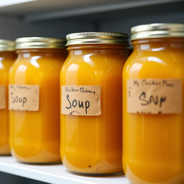 Como armazenar a canja feita para o bebê?