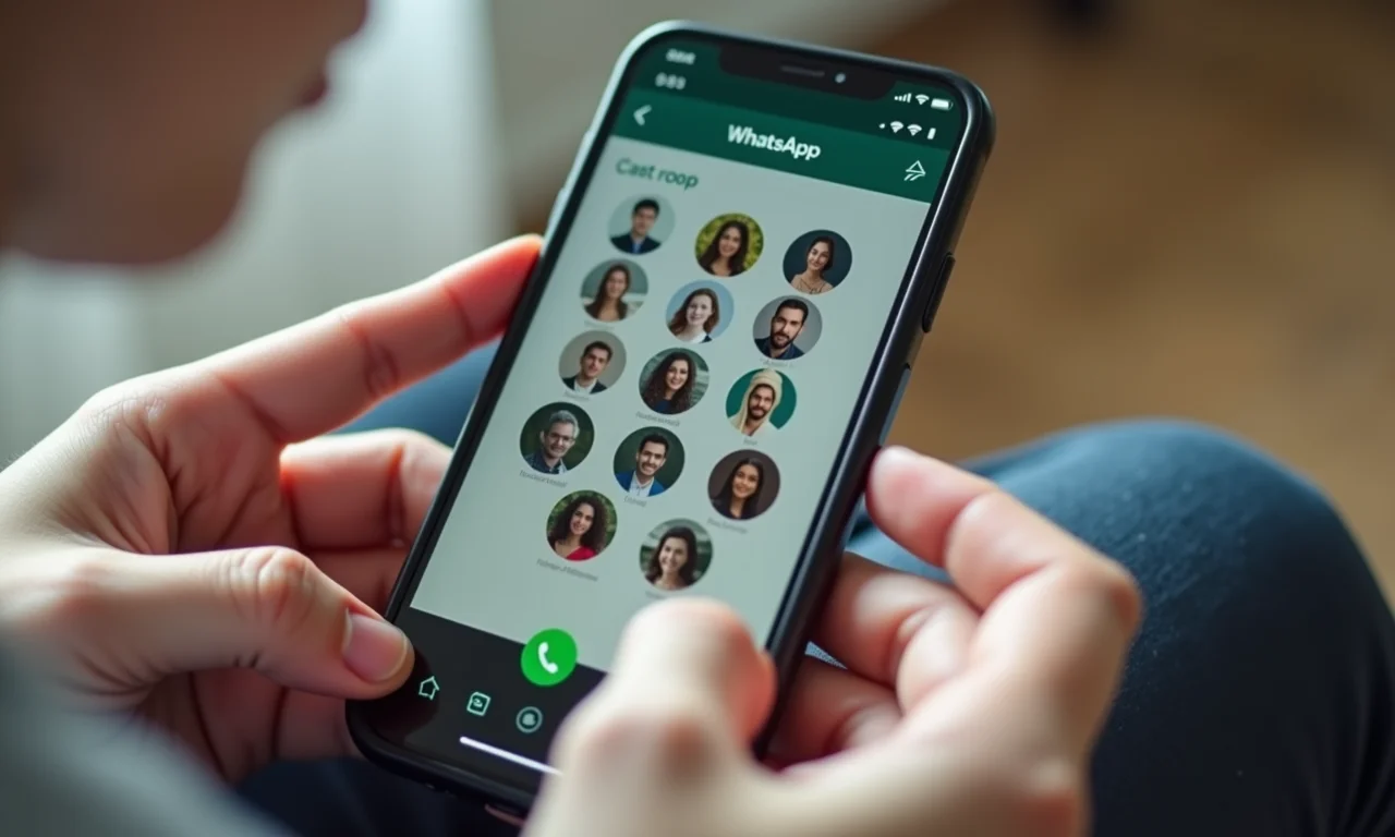 Como criar um grupo no WhatsApp.