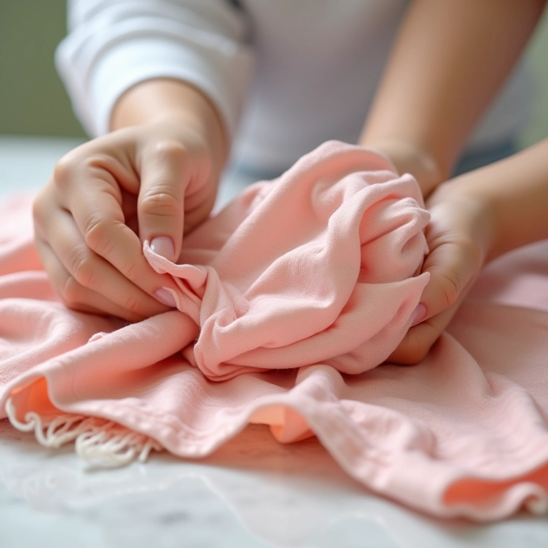 Como cuidar das tiaras de meia de seda.