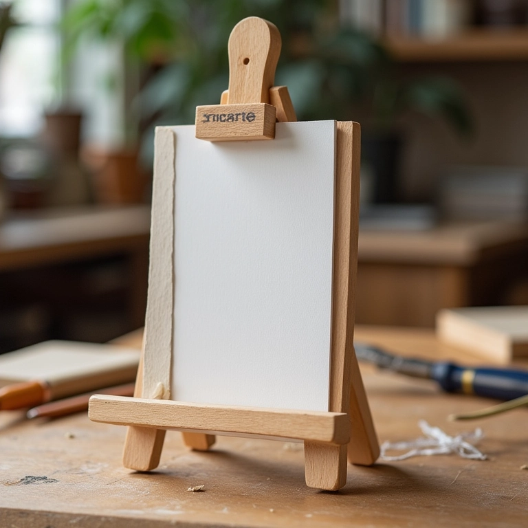 Como reforçar a estrutura do mini cavalete.