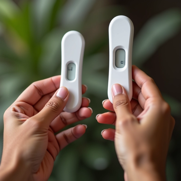 Comparativo de marcas de teste de gravidez digital