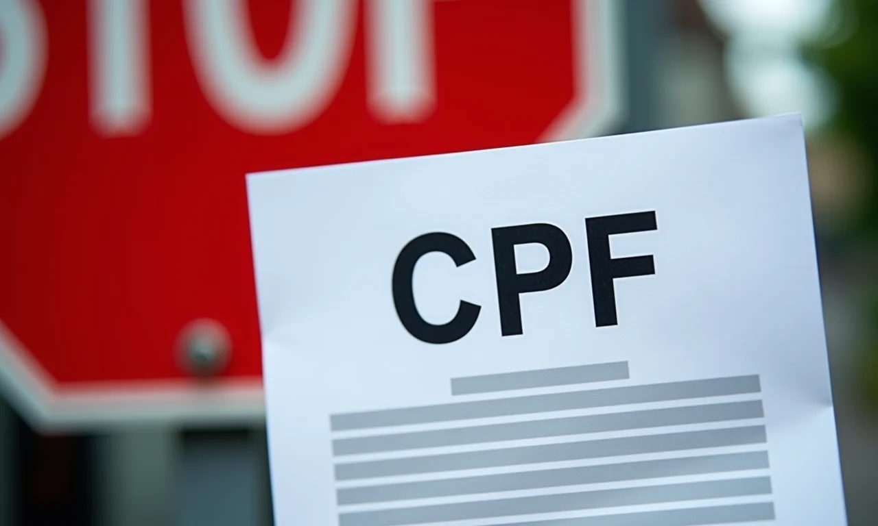 Consequências de não ter CPF