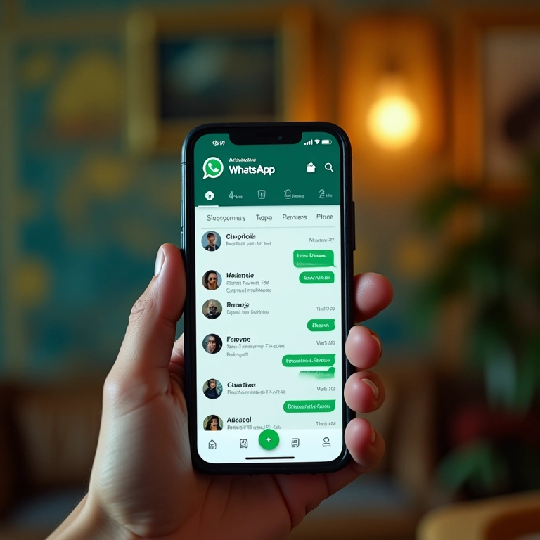 Conversas arquivadas no WhatsApp.