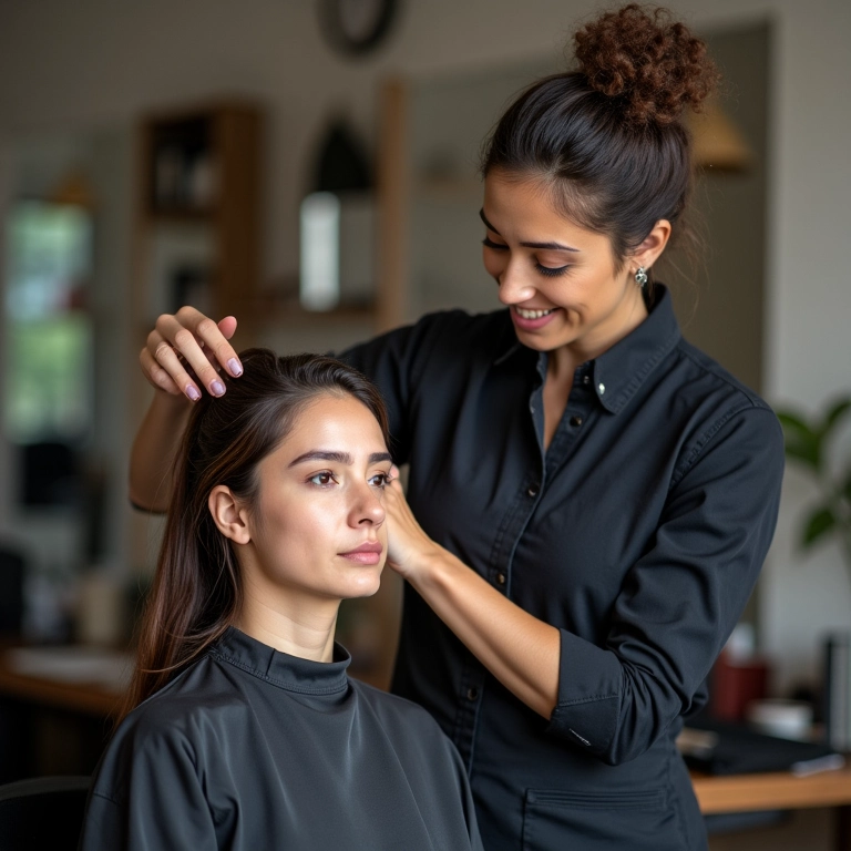Corte bordado para eliminar pontas duplas