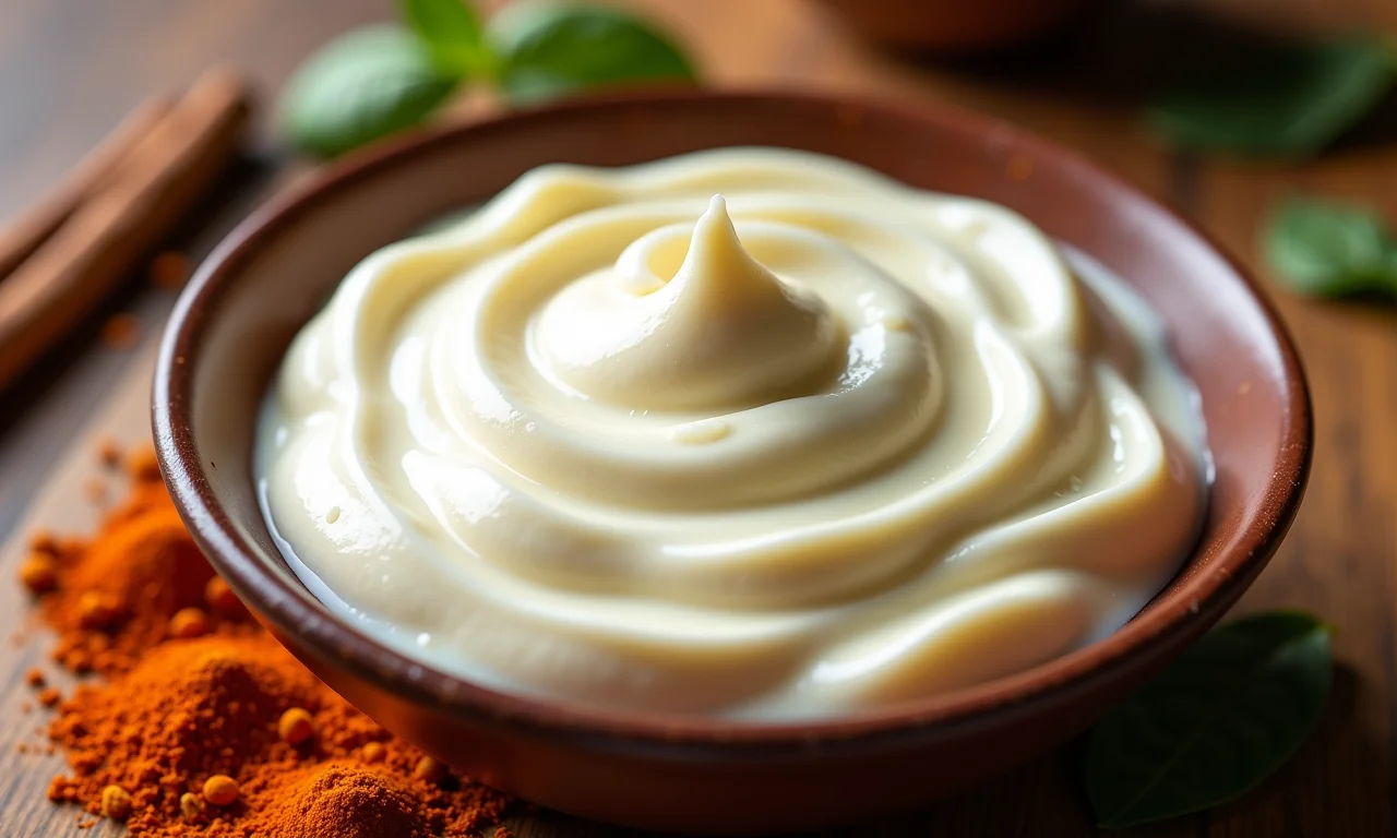 Creme de leite fresco para finalizar.