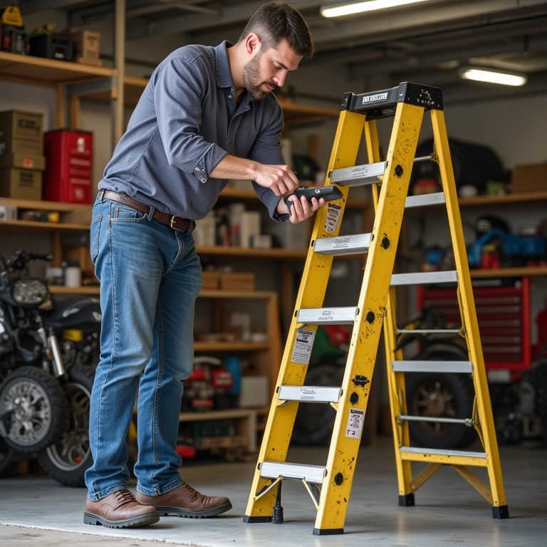 Cuidados com a escada de agilidade.