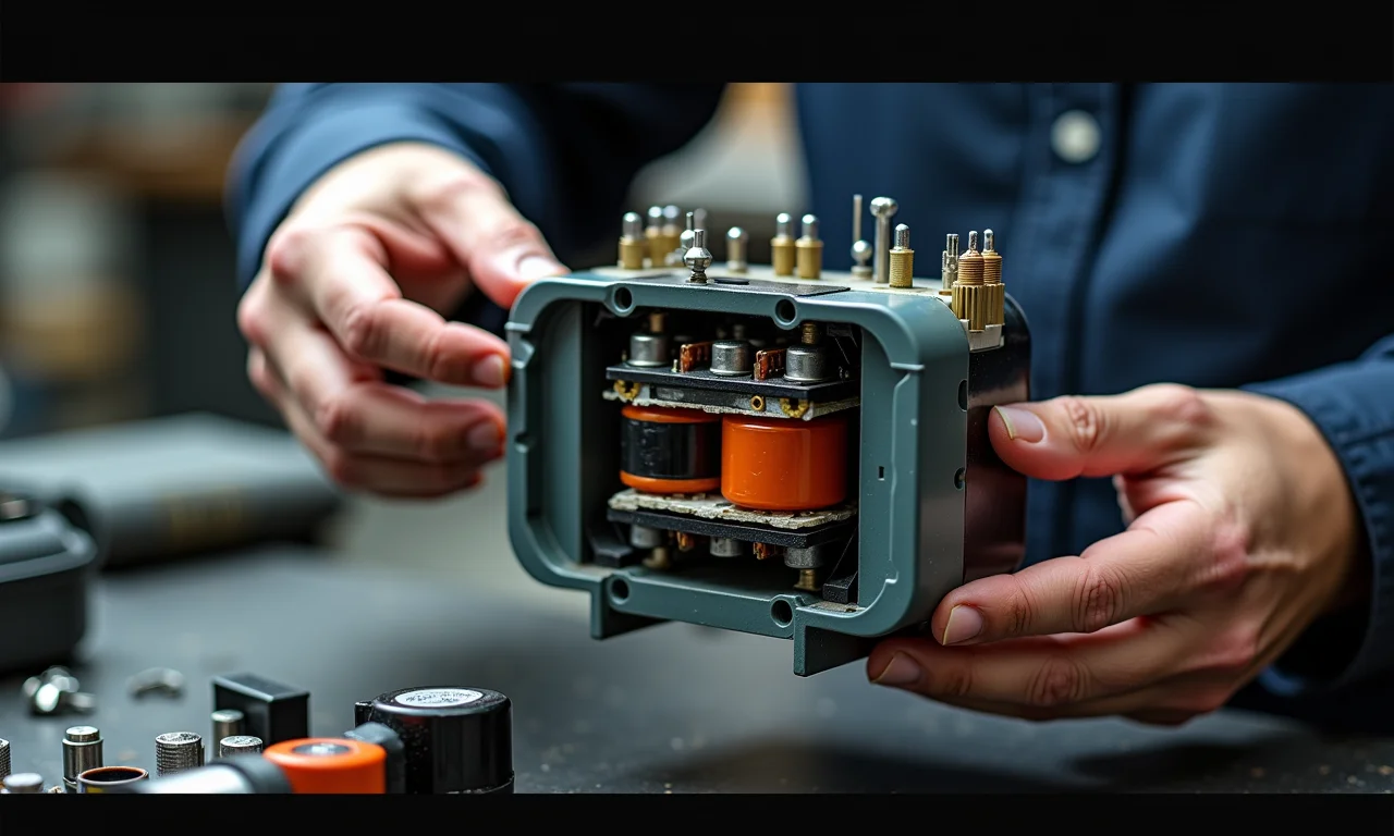 Desmontando transformador para mini máquina de solda.