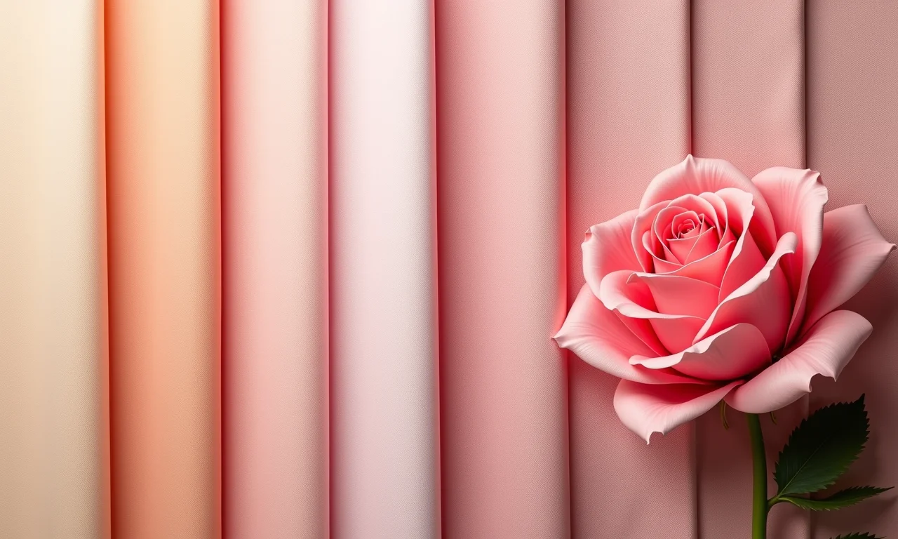Dicas de cores e combinações criativas para suas rosas de tecido.
